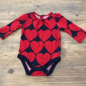 Baby Gap Heart Onesie ❤️